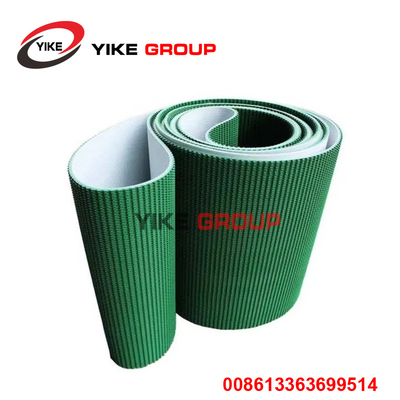 Fabrika fiyatı 5mm Yeşil Pvc taşıyıcı kemeri kağıt makinesi için kullanılır