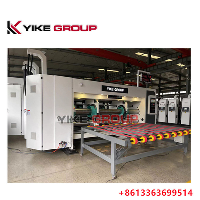 YK-1224 Yüksek Hızlı Yazıcı Slotter Karton Kutusu Yapımı İçin Yükleyiciyle Ölçü Kesme Makinesi