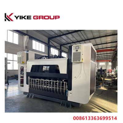 Hız 200m/min 2500MM YIKE GROUP BNC Tipi Otomatik Tipi İnce Blade Slitter Scorer Online için Gürültülü Karton Üretim hattı