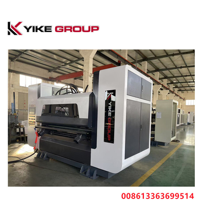 Hız 200m/min 2500MM YIKE GROUP BNC Tipi Otomatik Tipi İnce Blade Slitter Scorer Online için Gürültülü Karton Üretim hattı