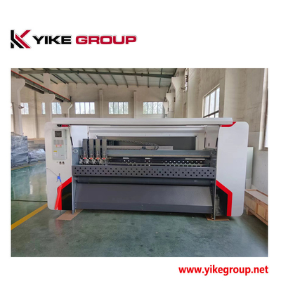 YIKE GROUP'tan Yüksek Kaliteli Otomatik Dalgalanmış Slitter Scorer Karton Kesme ve Kırpma Makinesi