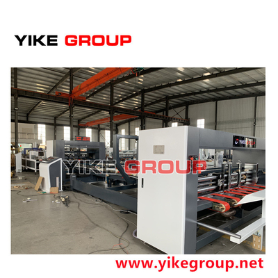 2024 Yeni Tip Hızlı Hızlı YIKE GROUP Otomatik Dalgalanmış Kutu Katlama Yapıştırma Makinesi
