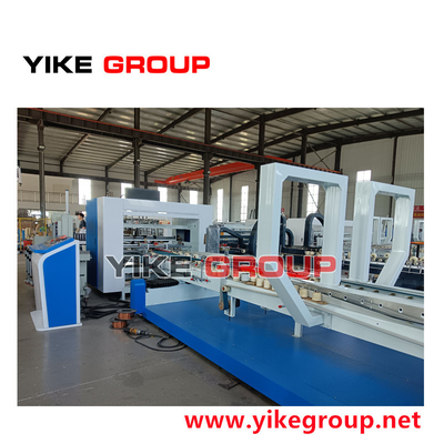 2024 Yeni Tip Hızlı Hızlı YIKE GROUP Otomatik Dalgalanmış Kutu Katlama Yapıştırma Makinesi