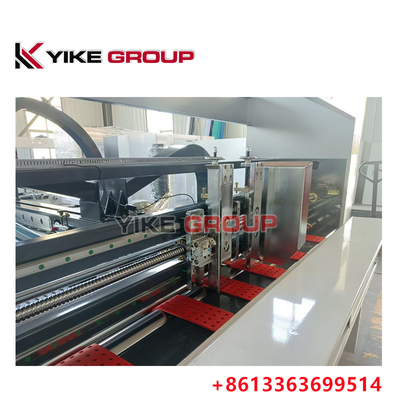Sıcak Satış YIKE GROUP 1400x2800mm Galvanize Karton Kutusu Otomatik Dosya Yapıştırma Makinesi