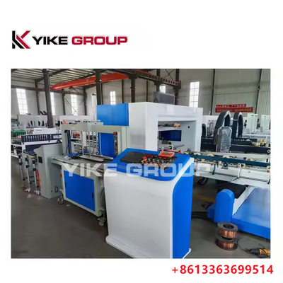 Sıcak Satış YIKE GROUP 1400x2800mm Galvanize Karton Kutusu Otomatik Dosya Yapıştırma Makinesi