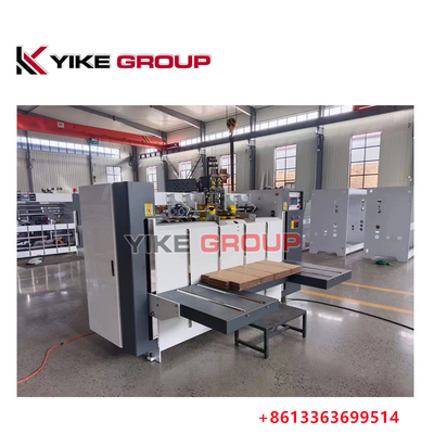 Max Cardbord Boyutu 3200 Yarım Otomatik Karton Kutusu Dikiş Makinesi Tek Parça YIKE GROUP