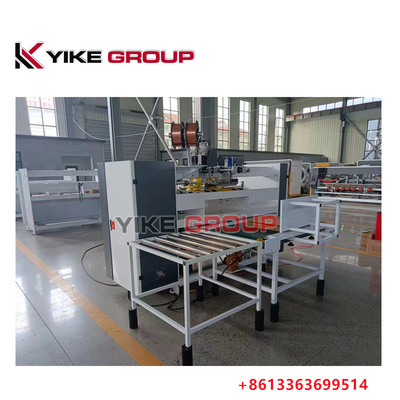 Max Cardbord Boyutu 3200 Yarım Otomatik Karton Kutusu Dikiş Makinesi Tek Parça YIKE GROUP