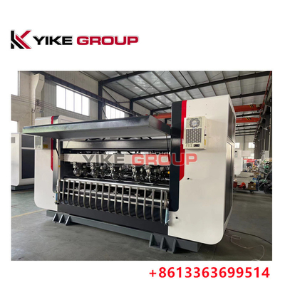 YK-2500 Thin Blade Slitter Scorer Makine For Corrugated Cardboard üretim hattı