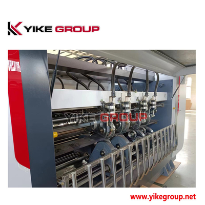 YK-2500 Thin Blade Slitter Scorer Makine For Corrugated Cardboard üretim hattı