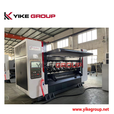 YK-2500 Thin Blade Slitter Scorer Makine For Corrugated Cardboard üretim hattı