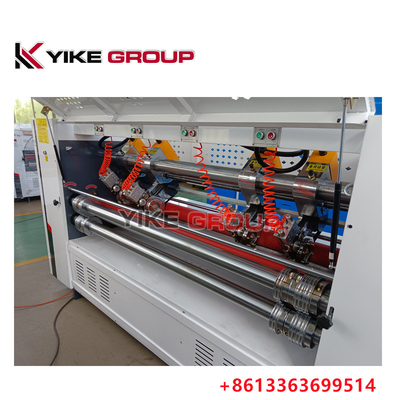 YIKE GROUP Manual Feeder 3000mm 3KW İnce Blade Slitter Scorer Makine