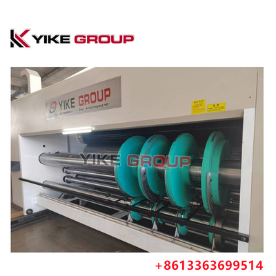 1600x3000mm Zincir besleyici Yazıcı Slotter Die Cutter Makine YIKE GROUP'tan Yapılan Karton Kutusu