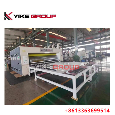 1600x3000mm Zincir besleyici Yazıcı Slotter Die Cutter Makine YIKE GROUP'tan Yapılan Karton Kutusu