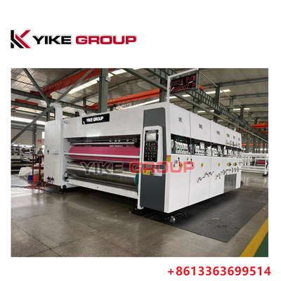 YK-1224 Yüksek Hızlı Yazıcı Slotter Karton Kutusu Yapımı İçin Yükleyiciyle Ölçü Kesme Makinesi