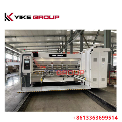 YK-1224 Yüksek Hızlı Yazıcı Slotter Karton Kutusu Yapımı İçin Yükleyiciyle Ölçü Kesme Makinesi