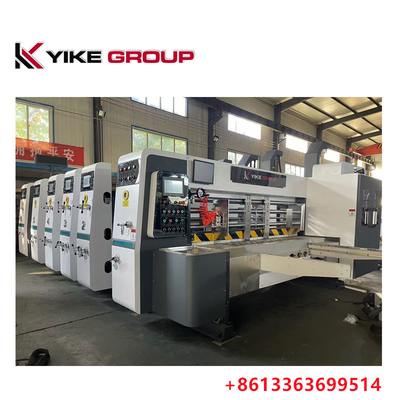 YK-1426 Kurşun Kenarlı Flexo Yazıcı Slotter Karton kutu yapımı için Die Cutter Makinesi