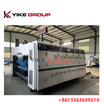 YK-1426 Kurşun Kenarlı Flexo Yazıcı Slotter Karton kutu yapımı için Die Cutter Makinesi