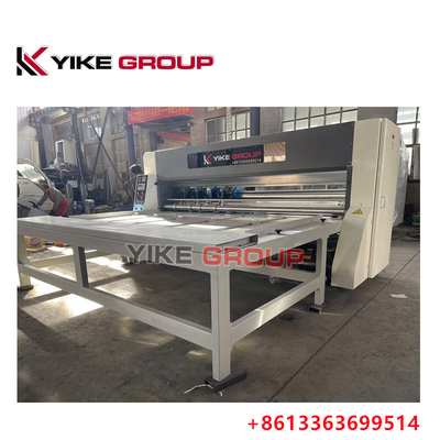 1400x2600MM Gürültülü Karton Kutusu Yapma Makinesi Zincir Tipi Flexo Yazıcı Slotter Makinesi