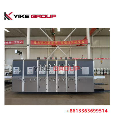 Yk-1228 Kurşun Kenarlı Besleyici Yazıcı Slotter Dökme Kesme Makinesi Dökme Karton için