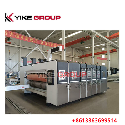 Yk-1228 Kurşun Kenarlı Besleyici Yazıcı Slotter Dökme Kesme Makinesi Dökme Karton için