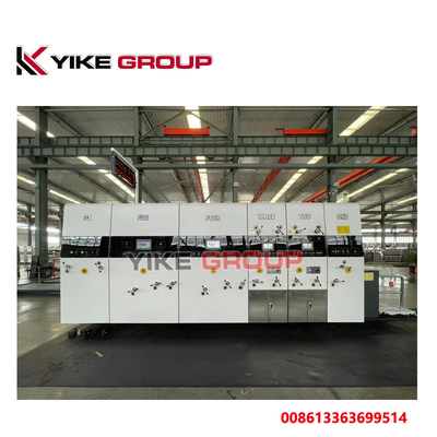 YK-1224 150 Pcs/Min 4 Renkli Flexo Yazıcı Slotter Makine Karton Kutusu Yapma Makine