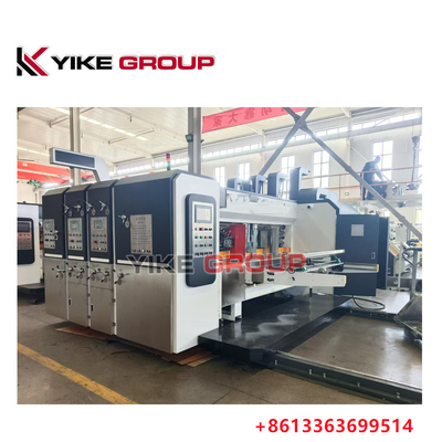 Yüksek Hızlı Flexo Baskı Karton Kutusu İçin 120-150 Yaprak/Min Yapma Maşına