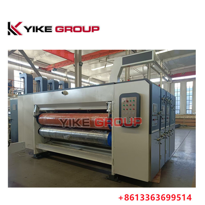 Yüksek Hızlı Flexo Baskı Karton Kutusu İçin 120-150 Yaprak/Min Yapma Maşına