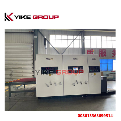Yüksek Hızlı Flexo Baskı Karton Kutusu İçin 120-150 Yaprak/Min Yapma Maşına