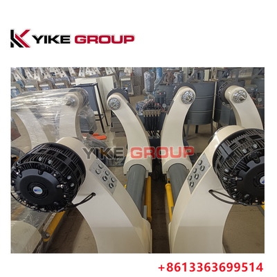 YK-1600 ZJ-V5B Hidrolik Çubuksuz Mill Roll Stand For Corrugated Paperboard Carton Line