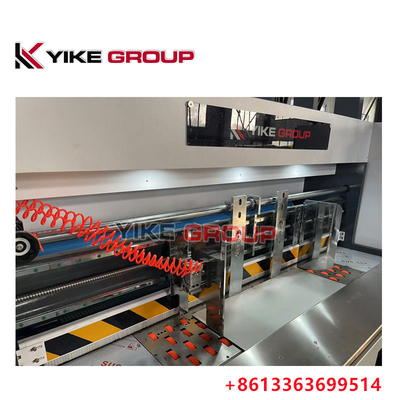 Max Baskı Boyutu 1450X2500 Otomatik Kurşun Kenar Flexo 3 Renkli Slotter Diecutter Makinesi