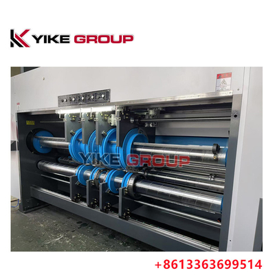 Max Baskı Boyutu 1450X2500 Otomatik Kurşun Kenar Flexo 3 Renkli Slotter Diecutter Makinesi