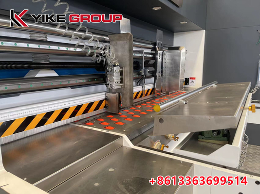 Tasarım Hızı 150pcs/MinYK-1425 Otomatik Flexo Baskı Döşeme Kesme