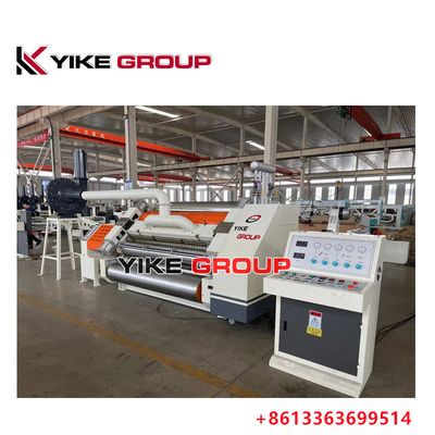 YIKE GROUP Flüt A/B/C/E Karton Üretim Hatı için Tek Yüzlü Dalgalanmış Makine