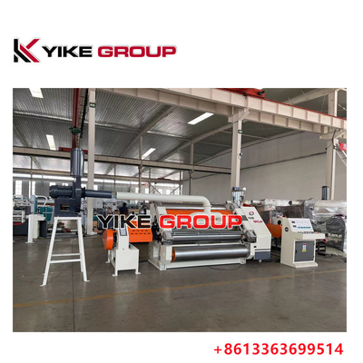 YIKE GROUP Flüt A/B/C/E Karton Üretim Hatı için Tek Yüzlü Dalgalanmış Makine