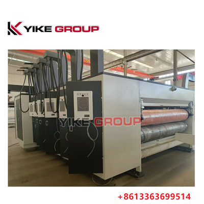 YIKE GROUP 1600×2800 Dalgalanmış Karton Kutusu Kurşun Kenar Yazıcı Ölüme Kesme Makinesi