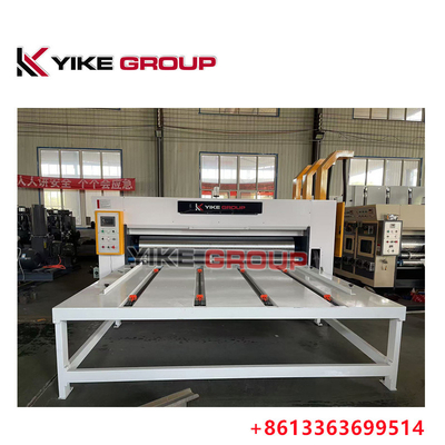 Zincir Tipi YK-1226 Gürültülü Karton Kutusu Flexo Yazıcı Slotter Die Cutter Makine