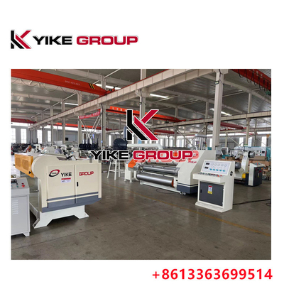 YIKE GROUP Yüksek Kaliteli Tek Yüzlü Dönerli Dönerli Karton Üretim Hatı için Makine 3/5/7