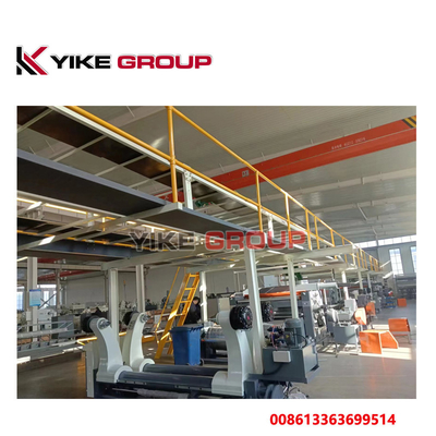 Yüksek Hızlı Hidrolik Mill Roll Stand For 2500MM 5PLY Corrugated Karton Üretim Hatı