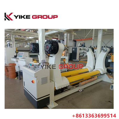 YK-2500 / 250,V6B Yüksek Hızlı Otomatik Gürültülü Karton Üretim hattı için Hidrolik Mill Roll Standı