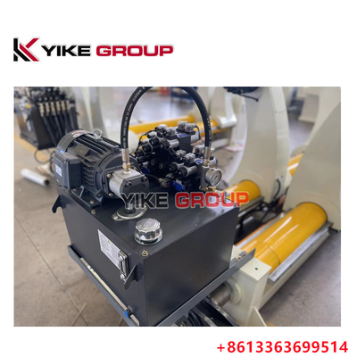 YK-2500 / 250,V6B Yüksek Hızlı Otomatik Gürültülü Karton Üretim hattı için Hidrolik Mill Roll Standı