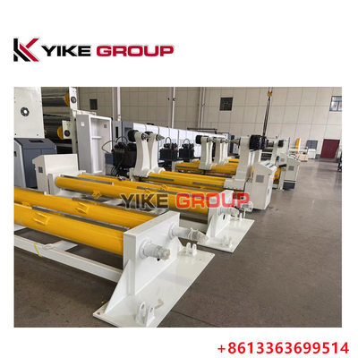 YK-2500 / 250,V6B Yüksek Hızlı Otomatik Gürültülü Karton Üretim hattı için Hidrolik Mill Roll Standı