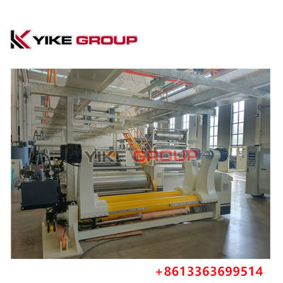 YIKE GROUP V6B 2200MM Dalgalanmış Karton Üretim Hatı için Çubuksuz Hidrolik Mill Roll Standı