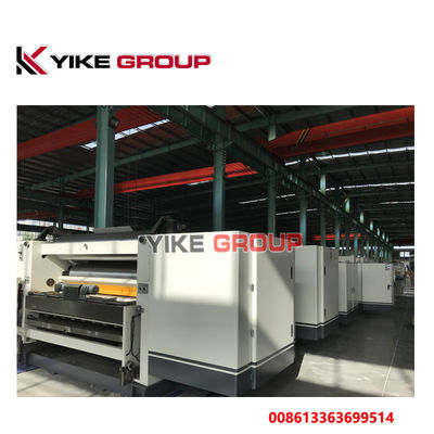 YIKE GROUP Hızlı Değiştirme Roller Tipi 150m/Min Tek Yüzlü Makine